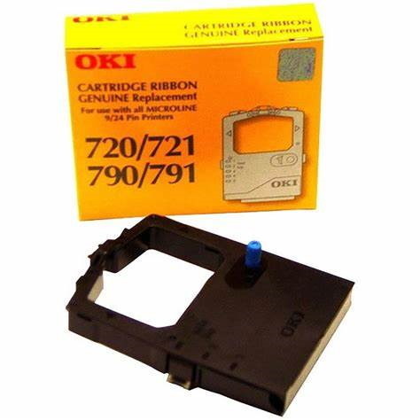 Oki Dot Matrix Ribbon Cartridge - Black Pack