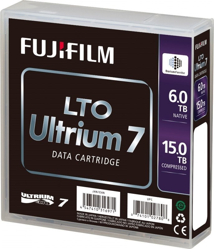 Fujifilm Lto7 - 6.0/15.0TB Bafe Data Cartridge