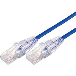 Comsol 1.5M RJ45 Cat 6A Ultra Thin Patch Cable - Blue