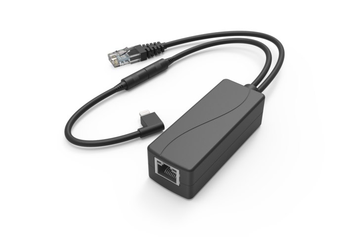 WiFi Texas PoE Splitter w/ Lightning Cable (Encased. Power & Data)