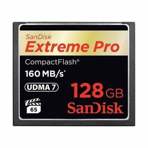 SanDisk Extreme Pro 128 GB CompactFlash