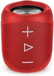 BlueAnt X1 Portable Bluetooth Speaker System - Red