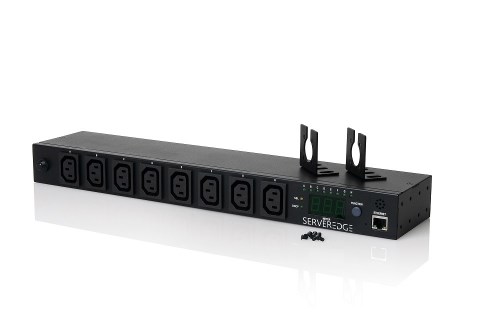 Serveredge 8 Port Switched Per Port Monitoring Pdu (8) Iec C13 Output & (1) Iec C14 Input 16A240v