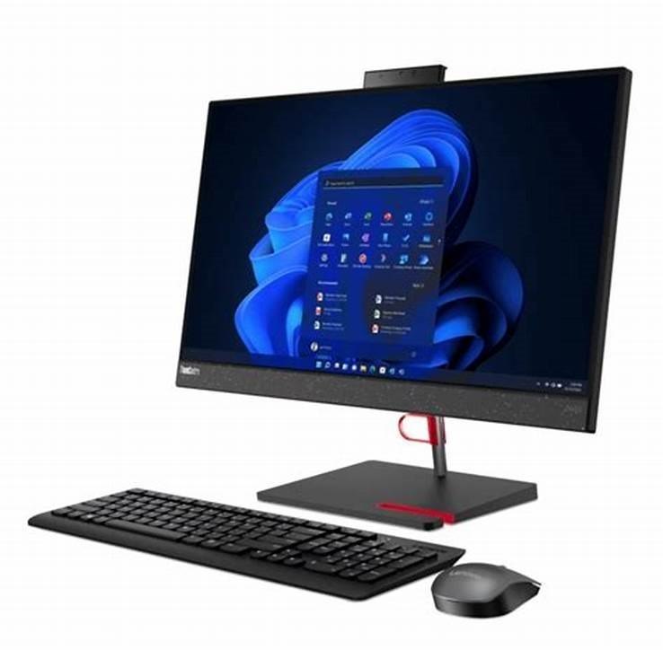 Lenovo ThinkCentre neo 50a 24 Gen 5 12SD001RAU All-in-One Computer - Intel Core i5 13th Gen i5-13420H - 16 GB - 256 GB SSD - 23.8" Full HD - Desktop - Luna Gray