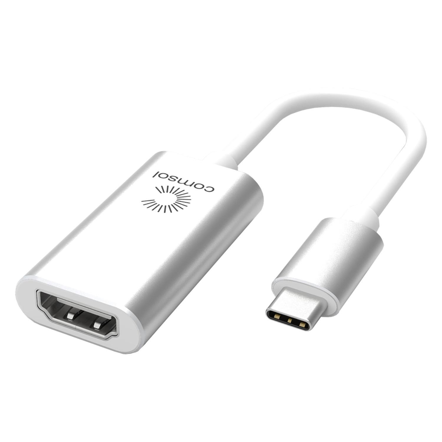 Comsol Usb-C Male To Hdmi Female Adapter 4K2K