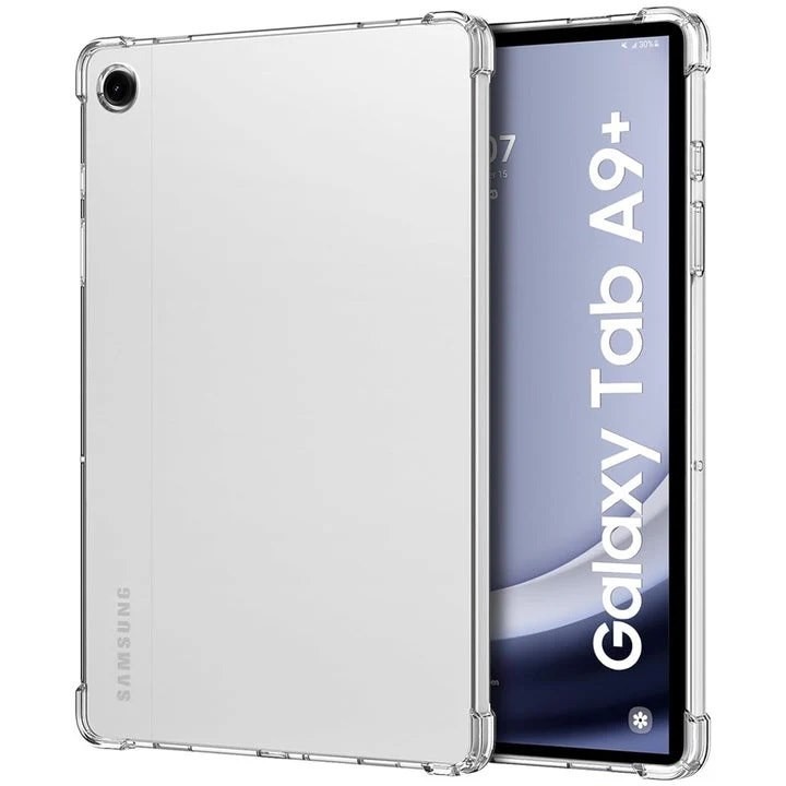 Usp Samsung Galaxy Tab A9+ (11') Clear Case - Slim Design, ShockProof, Camera Protection, Perfect-Fit, Tough & Durable, 3 Years Warranty