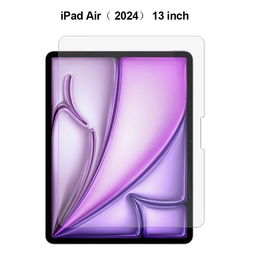 Usp Apple iPad Air (13') (M4/M3/M2) (8TH/7TH/6TH Gen) 2.5D Tempered Glass Screen Protector Clear - 9H Hardness, Scratch-Proof, 3 Years Warranty