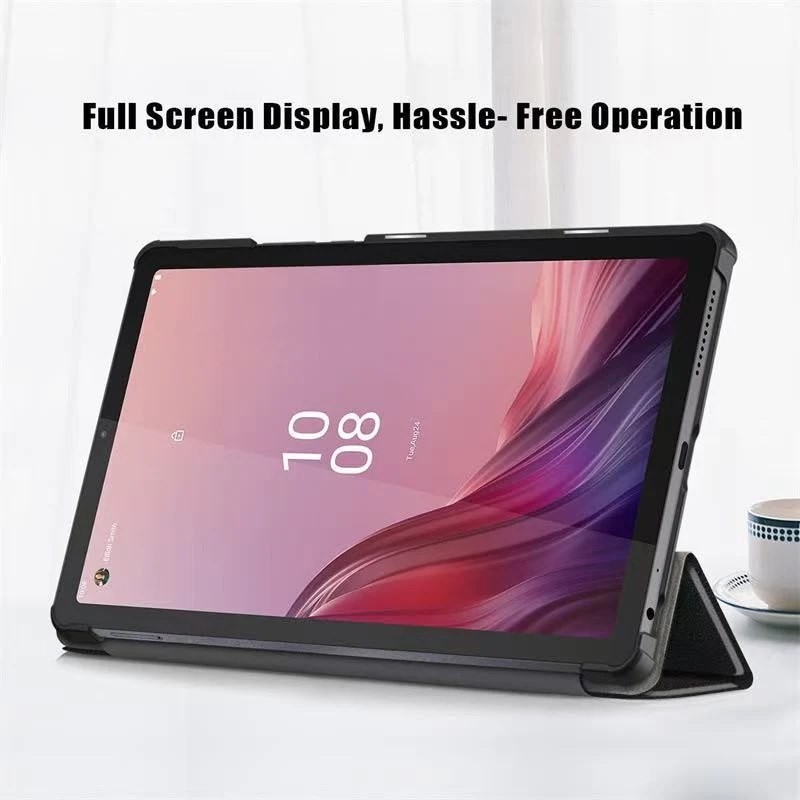 Usp Lenovo Idea Tab Pro (12.7') Folio Case Black - Anti-Scratch Microfiber Interior, Pu Leather, Wear Resistant, Soft Touch, 3 Years Warranty