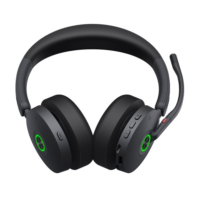 Yealink BH74 Uc Usb-C/A Bluetooth Headset, Active Noise Cancellatio, Acoustic Shield, Wireless Range 50 M, Talk Time Of Up To 32 Hours