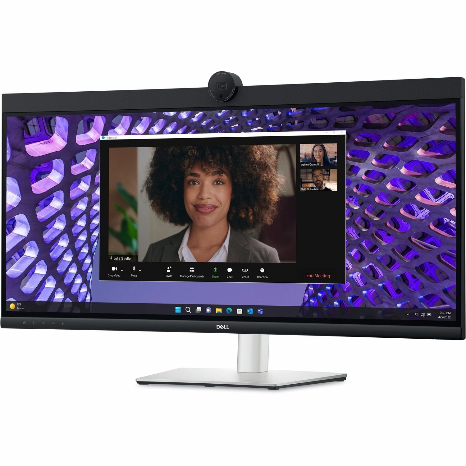 Dell 34 Curved Video Conferencing Monitor