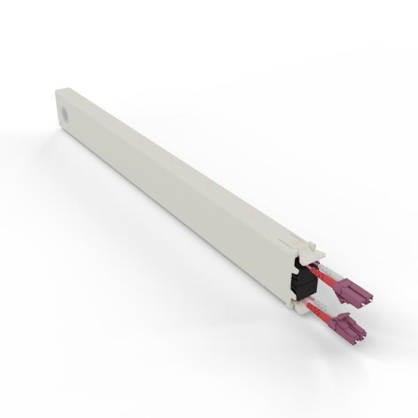 Patchbox.One 8Ru Om4 LC-LC Fiber Optic Cable Management Cassette, To Be Installed In Patchbox.One Frame (Poneframe)