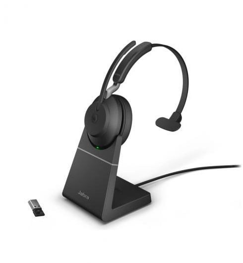 Jabra Evolve Mono headset incl. lader
