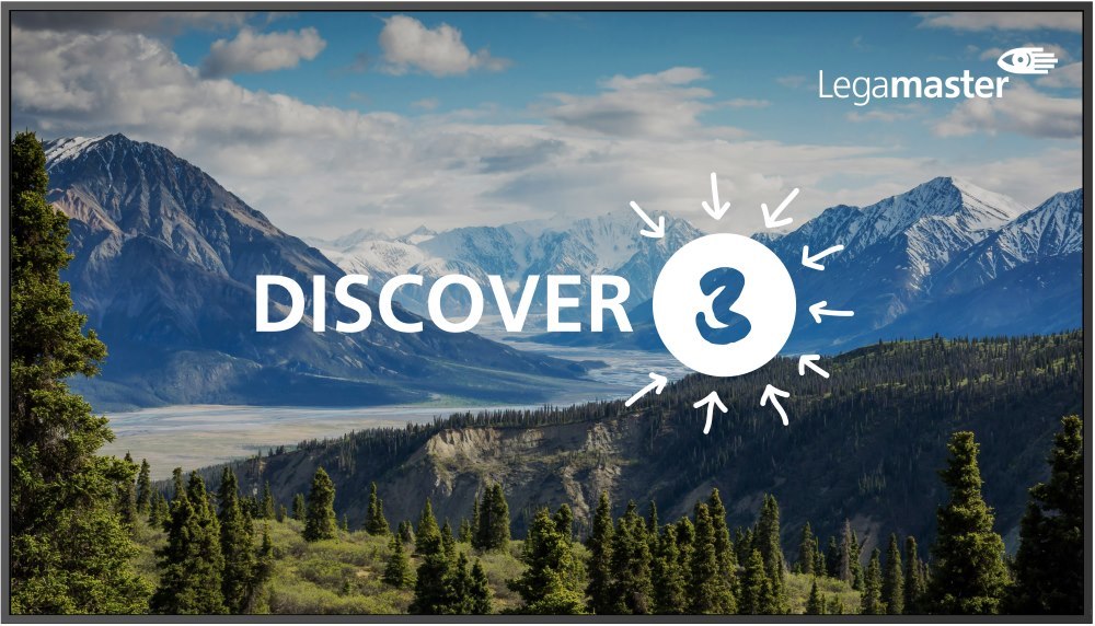 Legamaster Discover 3 55" non-touch