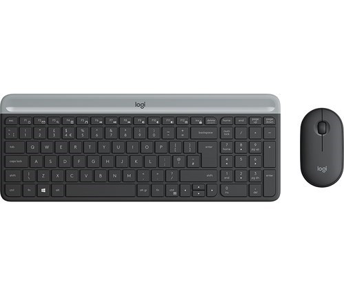 Logitech Slim Wireless Combo MK470 - Tas