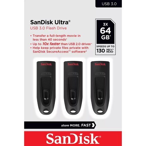 SanDisk Ultra - USB-Flash-Laufwerk - 64