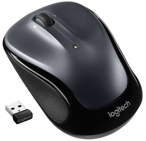 Logitech M325S Maus - Funkfrequenz - USB - Optisch - 5 Taste(n) - 3 Programmable Button(s) - Silber