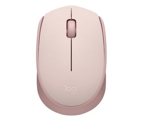 Logitech M171 Maus - Funkfrequenz - USB - Optisch - 3 Taste(n) - Rose