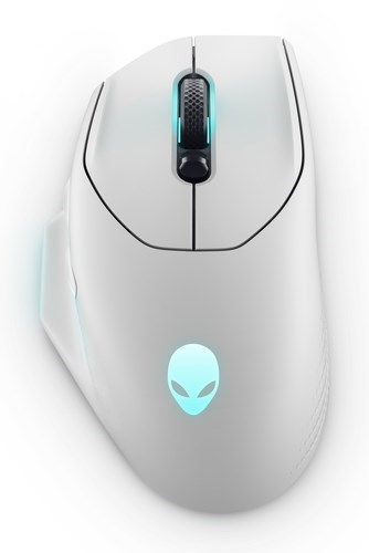 Alienware Gaming-Maus - Optisch - 6 Programmable Button(s) - Lunar Light