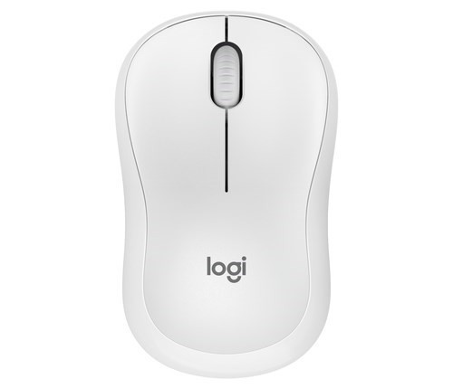 Logitech Silent M240 Maus - Bluetooth - Optisch - 3 Taste(n) - 1 Programmable Button(s) - Weiß
