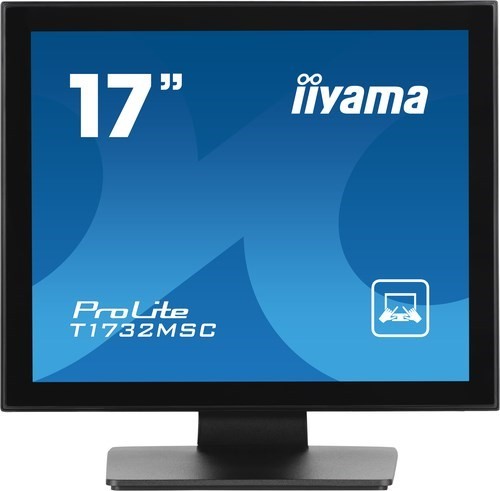 Iiyama 17" Pcap Bezel Free Front, 10P Touch, 12