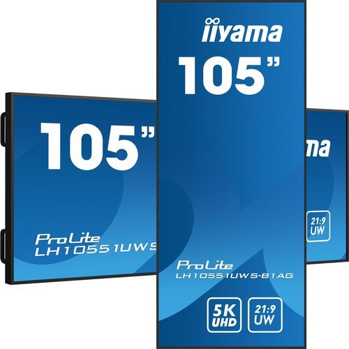 Iiyama Lh10551uws-B1ag/105" LCD Ips Uw5k SDM-L