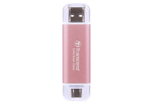 Transcend Tragbar Solid State-Laufwerk - Extern - 512 GB - Rosa