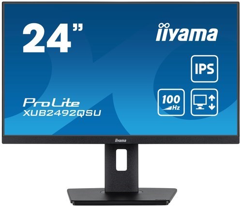 Iiyama Xub2492qsu-B1 /24" Ete IPS,2560x1440@100