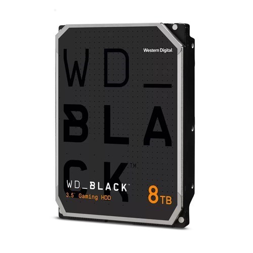 WD Black WD8002FZBX 8 TB Hard Drive - 3.5" Internal - SATA (SATA/600) - Black