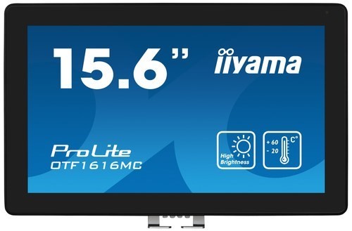 Iiyama 15,6" Pcap Bezel Free 10P Touch, 1920X10