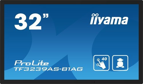 Iiyama 32" Bonded Pcap Anti-Glare Bezel Free 40