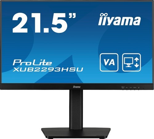 Iiyama 21,5" IPS-panel, 1920x1080@100Hz, 15CM H