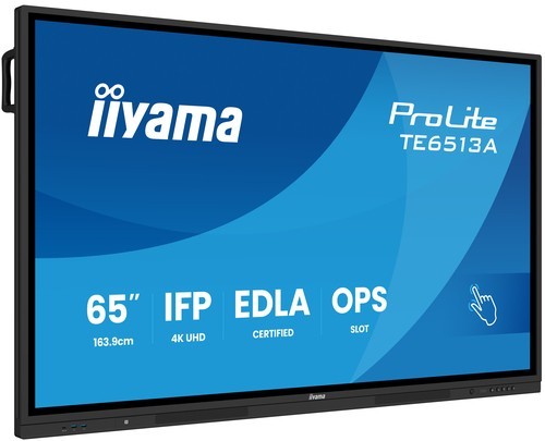 Iiyama 65" iiWare21E (Edla -Google-GMS-apps), A