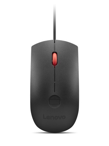 Lenovo - Maus - Optisch - 3 Tasten - Kab