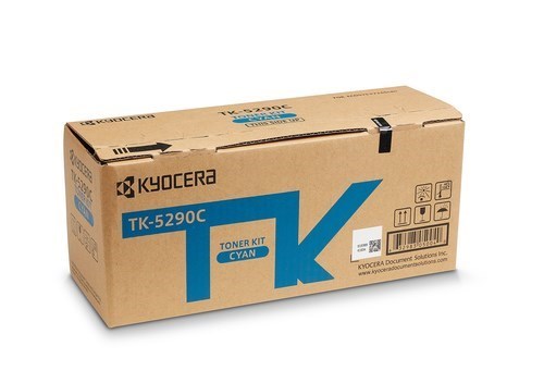Kyocera TK-5290C Original Laser Toner Cartridge - Cyan Pack