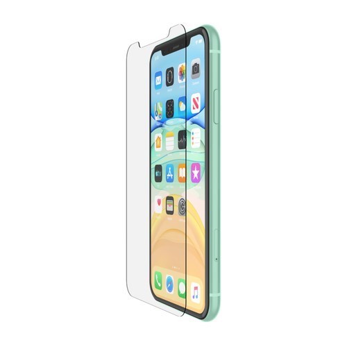 Belkin ScreenForce 9H Tempered Glass Screen Protector for iPhone 11, iPhone XR