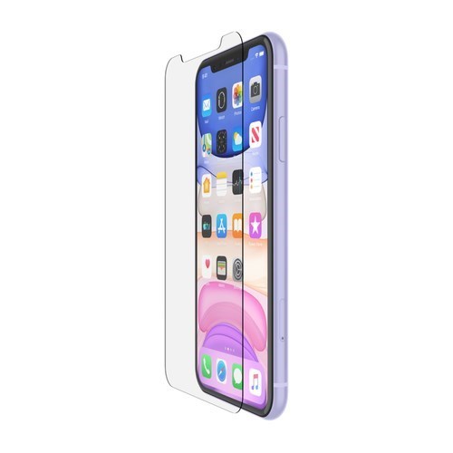 Belkin ScreenForce InvisiGlass Ultra Tempered Glass Screen Protector for iPhone 11, iPhone XR
