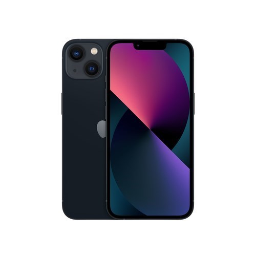 Apple iPhone 13 512 GB Smartphone - 15.5 cm (6.1") OLED 2532 x 1170 - Hexa-core (A15 BionicDual-core (2 Core) 3.22 GHz Quad-core (4 Core) - 4 GB RAM - iOS 15 - 5G - Midnight