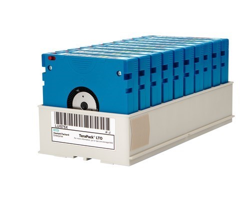 HPE Data Cartridge LTO-9 - Rewritable - Barcode Labeled - 10 Pack