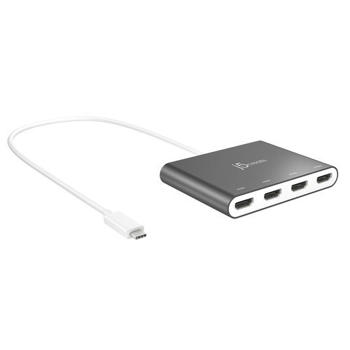 J5create Usb-C To 4 Port Hdmi Multi