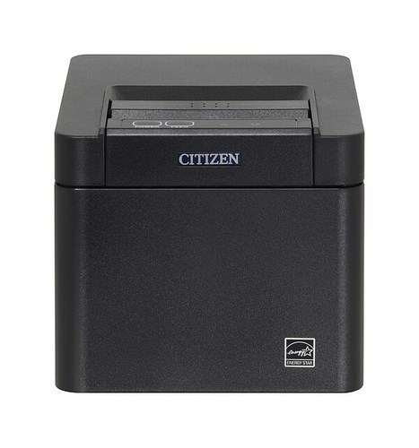 Citizen CT-E301 Desktop, Industrial, Retail, Healthcare Direct Thermal Printer - Monochrome - Receipt Print - Ethernet - USB - Serial - With Cutter - Black