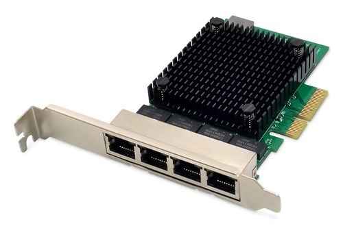 Digitus 4Port RJ45 Servernic RTL8125B