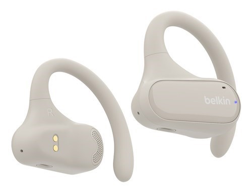 Belkin SoundForm ClearFit True Wireless Über das Ohr Stereo Ohrhörerset - Sand