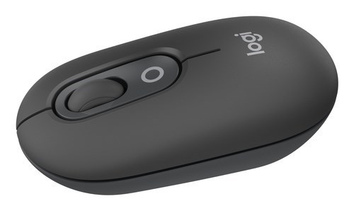 Logitech POP Mouse Maus - Bluetooth - Optisch - 4 Taste(n) - Graphit