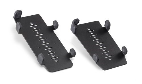 SpacePole MultiGrip Mounting Plate for Payment Terminal, Pole Mount, Credit Card Terminal - Black