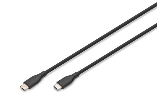 Digitus 0.5M Usb-C To Usb-C Cable Black