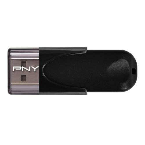 PNY Attach&eacute; 4 2.0 64 GB USB 2.0 Flash-Laufwerk - Schwarz