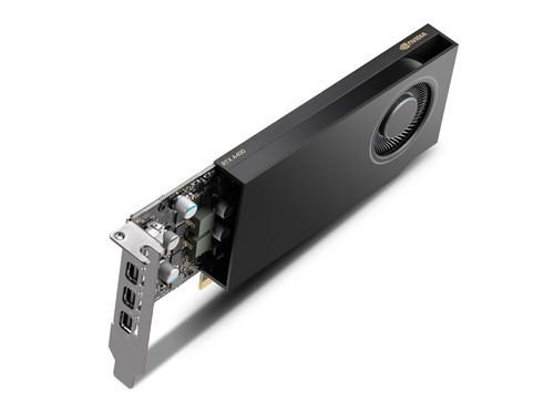 PNY RTX A400 Grafikkarte - 4 GB GDDR6 - Low Profile
