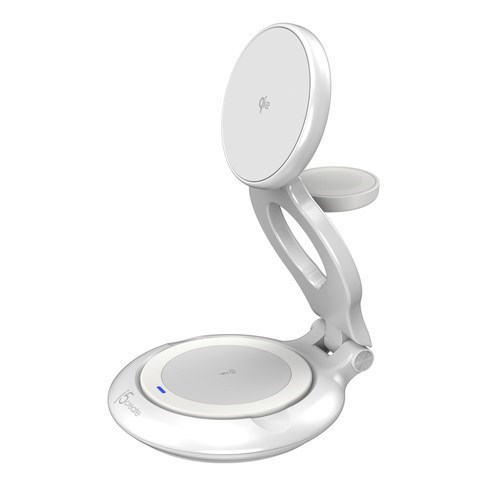 J5create Qi2 3-In-1 Magnetic Foldable