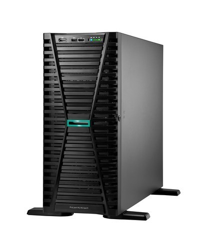 HPE ProLiant ML110 G11 4.5U Tower Server - 1 x Intel Xeon Silver 4514Y 2 GHz - 64 GB RAM - 960 GB SSD - (2 x 480GB) SSD Configuration - NVMe, Serial ATA/600, 12Gb/s SAS Controller
