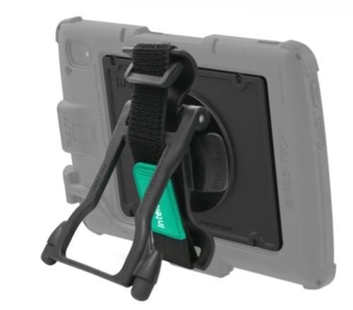 Zebra Ram Hand-Stand With Backing